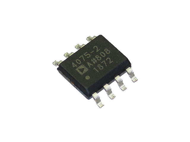 2回路入り 低ノイズ低歪 HiFi オペアンプ ADA4075-2