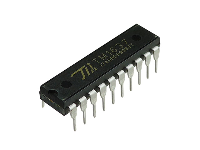 7セグメント用LEDドライバーIC(最大6個) TM1637