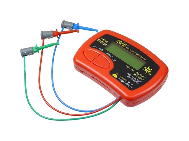 SCR＆トライアックアナライザー SCR100 フルオート自動判別