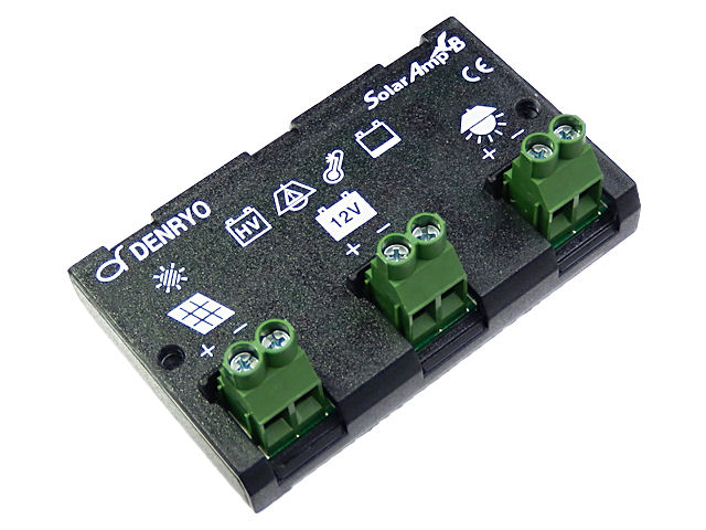太陽電池充放電コントローラー SolarAmp B (12V20A 常時出力)