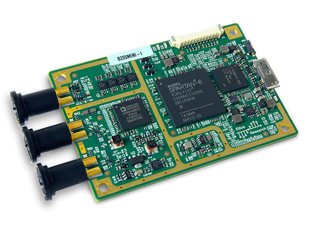 ソフトウェアラジオプラットフォーム USRP B205MINI-I 1×1 ボード単体