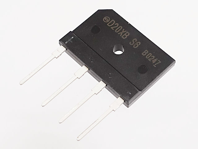 ショットキーバリアダイオードブリッジ 60V20A D20XBS6
