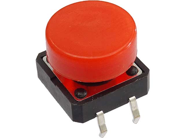 タクトスイッチ 12mm TVGP01-G73BB(赤)
