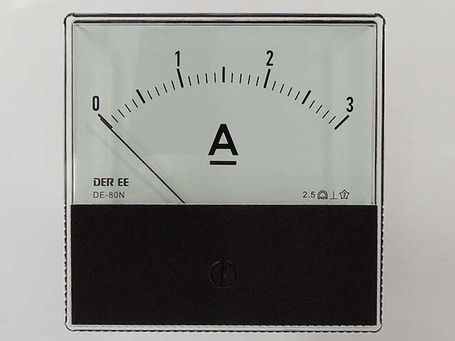 アナログパネルメーター DC3A