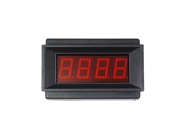 LEDデジタルパネルメーター 3・1/2桁 分圧器内蔵 PM-129E