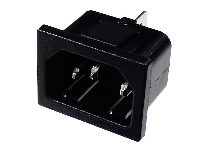 ACインレット(ACプラグ) AC-P12CF36-1.0