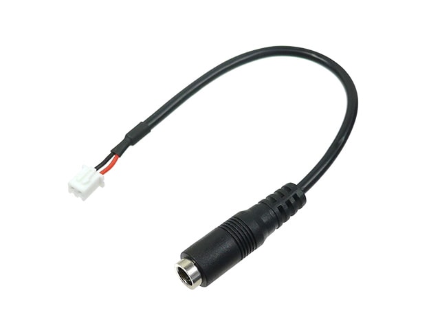 2.1mm標準DCジャック XHコネクター変換ケーブル 15cm