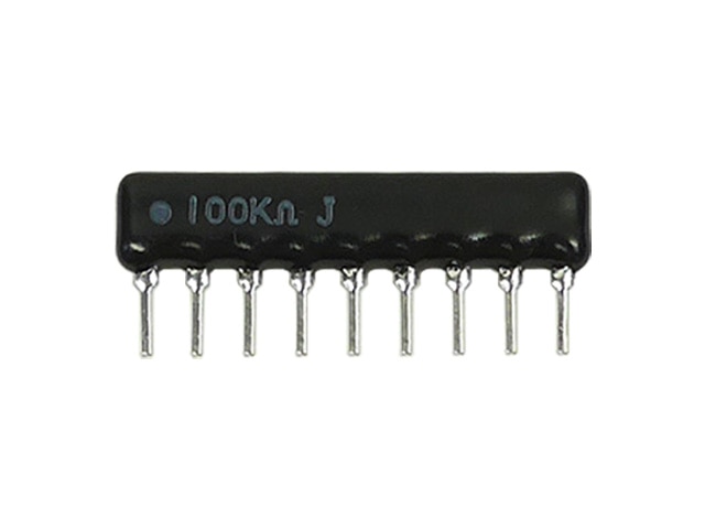集合抵抗 8素子 100kΩ
