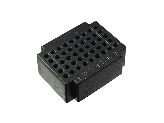 ミニブレッドボード 45穴 黒色