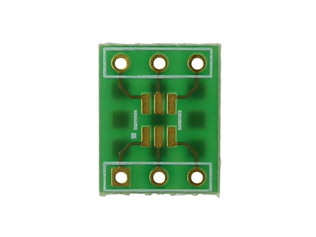 SOT23変換基板 裏面パターン付 金フラッシュ