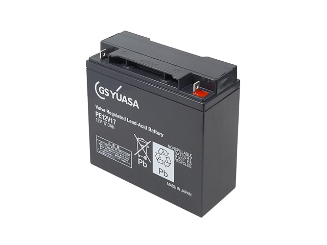 完全密封型鉛蓄電池 12V17Ah GSユアサ