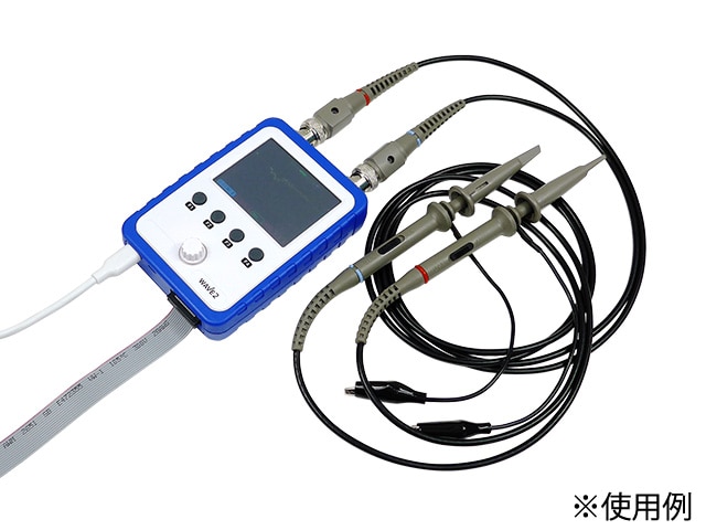 2チャンネル ポータブルオシロスコープ 200kHz WAVE2