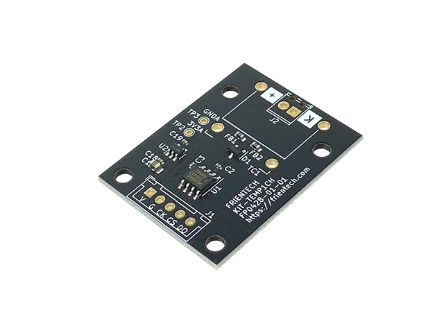 1チャンネルK型熱電対温度計キット