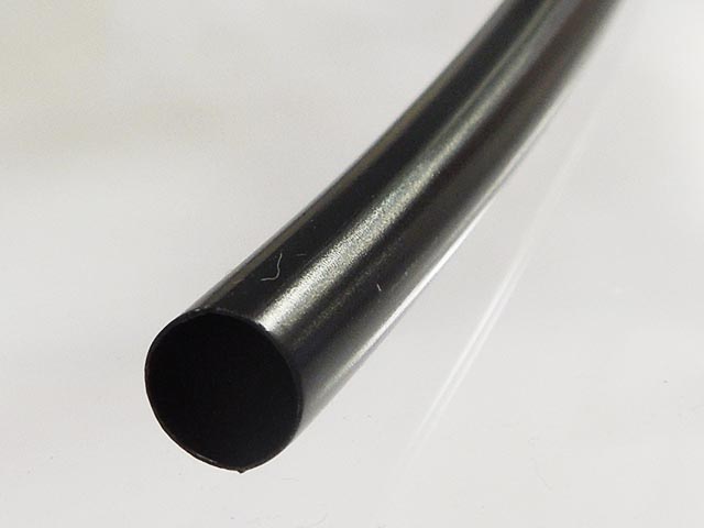 熱収縮チューブ(スミチューブC 黒) Φ6×0.25×1m