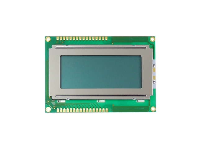 LCDキャラクターディスプレイモジュール L1634B1J000 (16×4行 黄緑バックライト)