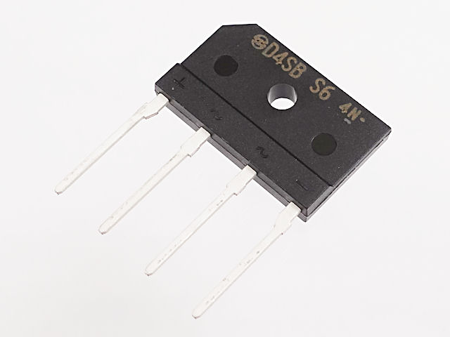 ショットキーバリアダイオードブリッジ 60V4A D4SBS6