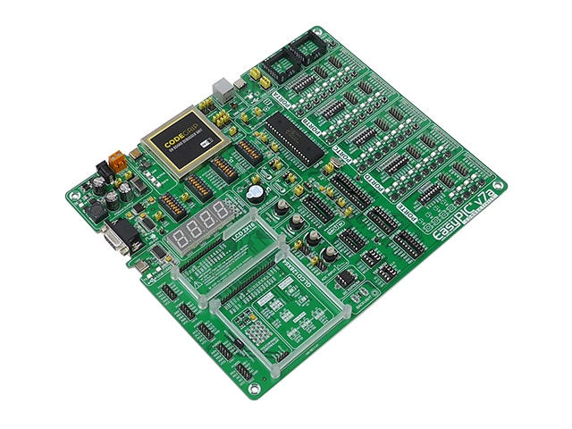 PIC学習評価ボード EasyPIC v7a