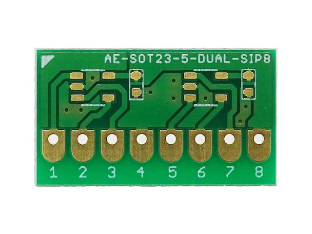 SOT23-5 SIP化基板 デュアルタイプ