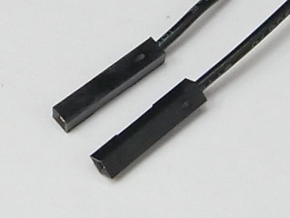 ブレッドボード・ジャンパー延長ワイヤ(メス-メス) 15cm黒