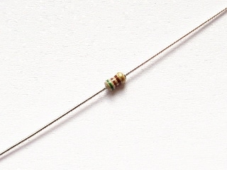 カーボン抵抗(炭素皮膜抵抗) 1/6W510Ω