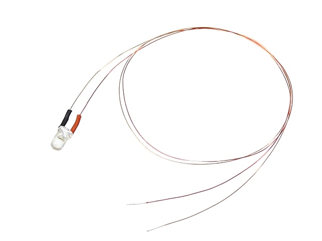 3mmウォームホワイトLED ワイヤ付 OSM53131A-1MA-W25