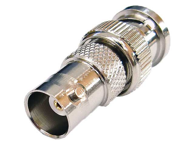 BNC変換コネクタ (オス - メス)