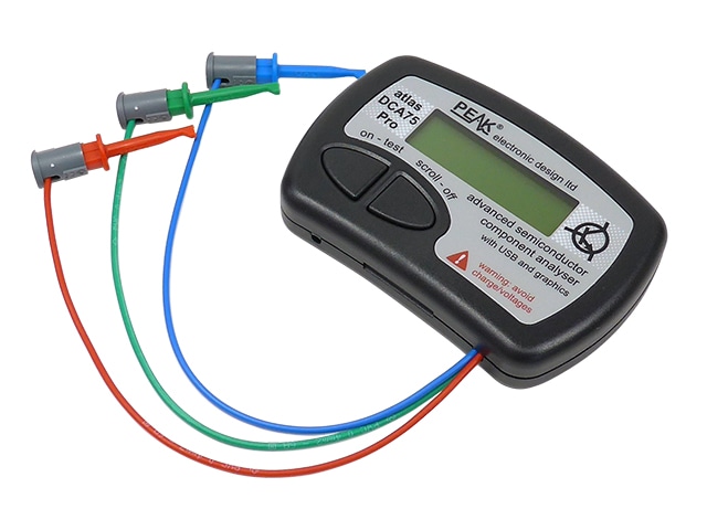 半導体アナライザー DCA75 フルオート自動判別・カーブトレーサー機能搭載