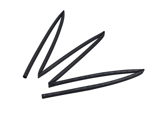 熱収縮チューブ スミチューブF(Z) 黒 Φ6×0.25×1m
