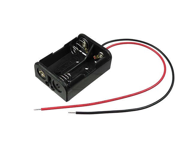 電池ボックス 単5×2本 リード線