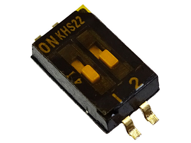 表面実装DIPスイッチ 2P