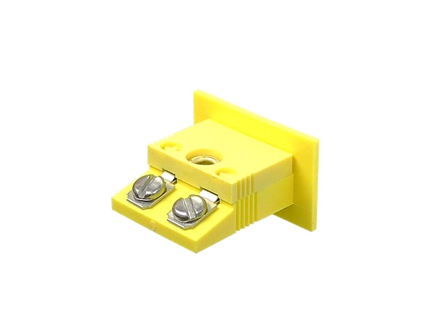 熱電対用ミニチュアコネクター パネル用 メス K型