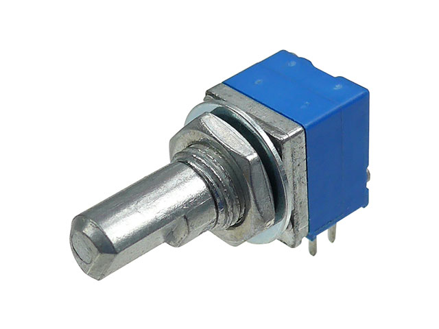 基板取付用2連ボリューム 10kΩ Aカーブ