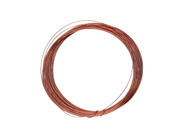 2種ポリウレタン銅線 2UEW 0.4mm 10m