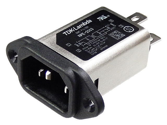 インレット・ノイズフィルター 250V3A RPE-2003