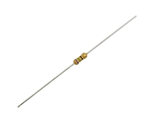 カーボン抵抗(炭素皮膜抵抗) 1/4W75Ω