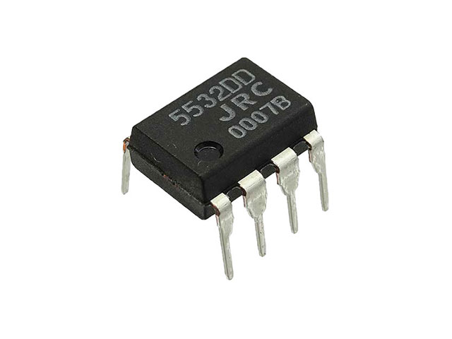 2回路入HiFiオペアンプ ローノイズ選別品 NJM5532DD