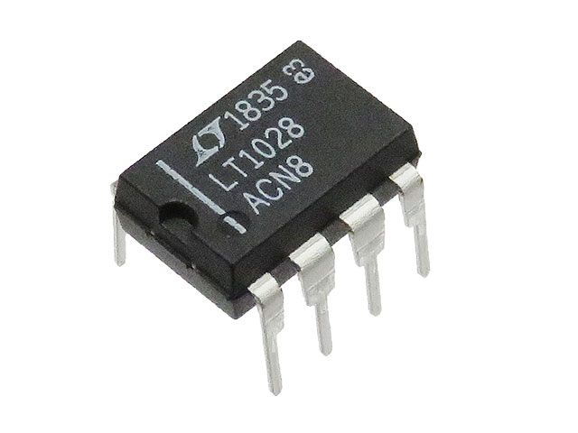 超低ノイズ高精度高速オペアンプ LT1028ACN8#PBF