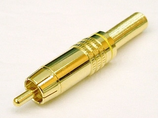 RCAプラグRP-1480G/Y(黄)