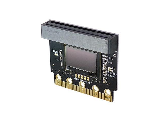 VIEW Graphics 128 OLEDディスプレイ 128x64 micro:bit用