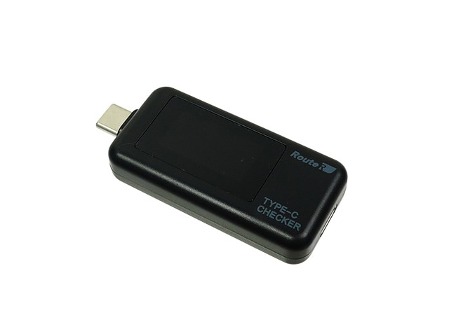 双方向入力・画面回転・多機能表示 USB Type-C 電圧・電流チェッカー