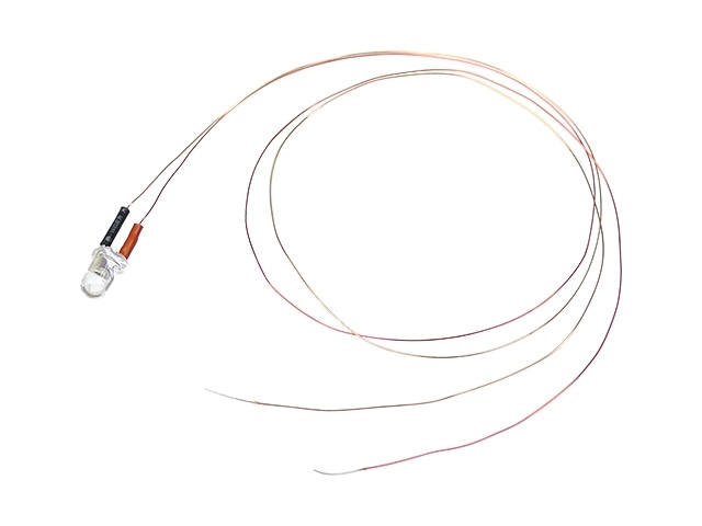 3mm白色LED ワイヤ付 OSW53131A-1MA-W25