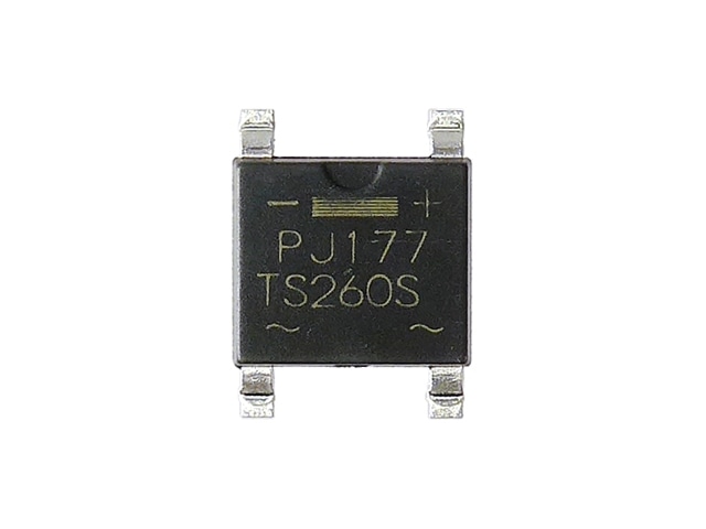 表面実装ショットキーバリアダイオードブリッジ 60V 2A