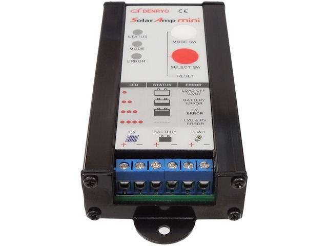 太陽電池充放電コントローラー SolarAmp mini