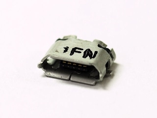 表面実装用USBコネクター microBメス リバースタイプ(トップマウント)