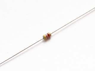 カーボン抵抗(炭素皮膜抵抗) 1/6W4.7kΩ