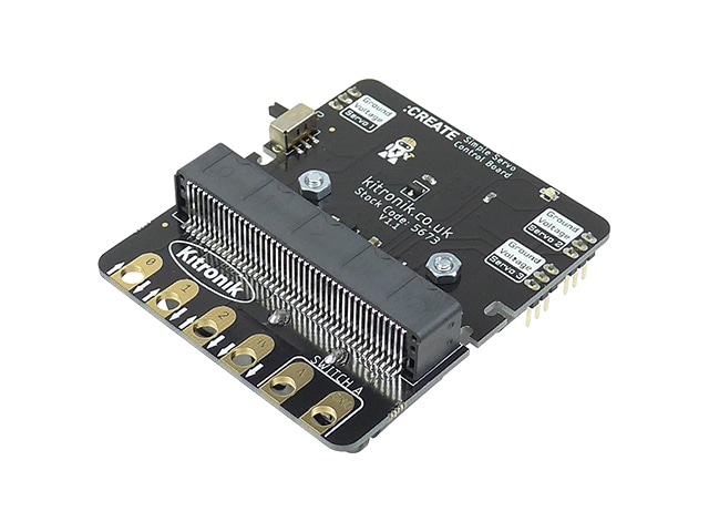 BBC micro:bit用 シンプルサーボコントロールボード