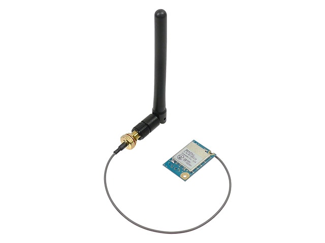 マルチホップ対応920MHz無線モジュール（長距離・屋内用小型外部アンテナ付属）