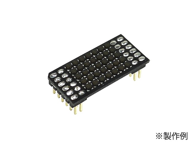 超小型RGB 5x7ドットマトリクスLEDモジュールキット