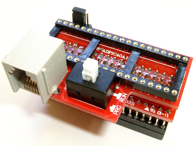 AKI-PIC2用 40ピンアダプタ