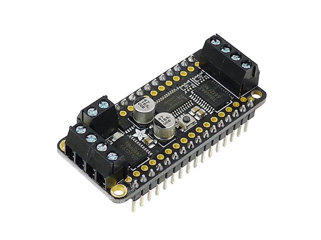 DCモータ + ステッピングモータ FeatherWing Add-on (完成品)